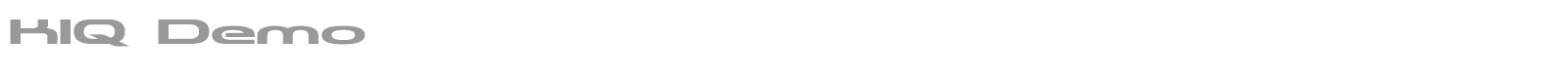 KIQ font preview